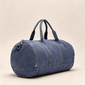 Barrel Shaped Gym Handheld Storage Duffel Bag